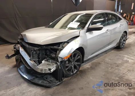 2018 Honda Civic Sport z USA, uszkodzony, nr VIN SHHFK7H49JU408440